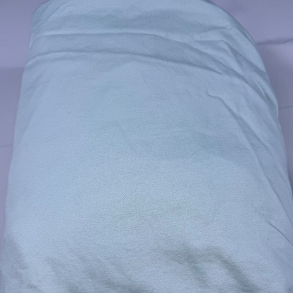 Margaritaville Aqua Blue 100% Cotton Fitted Sheet HSN Exclusive Solid Pastel